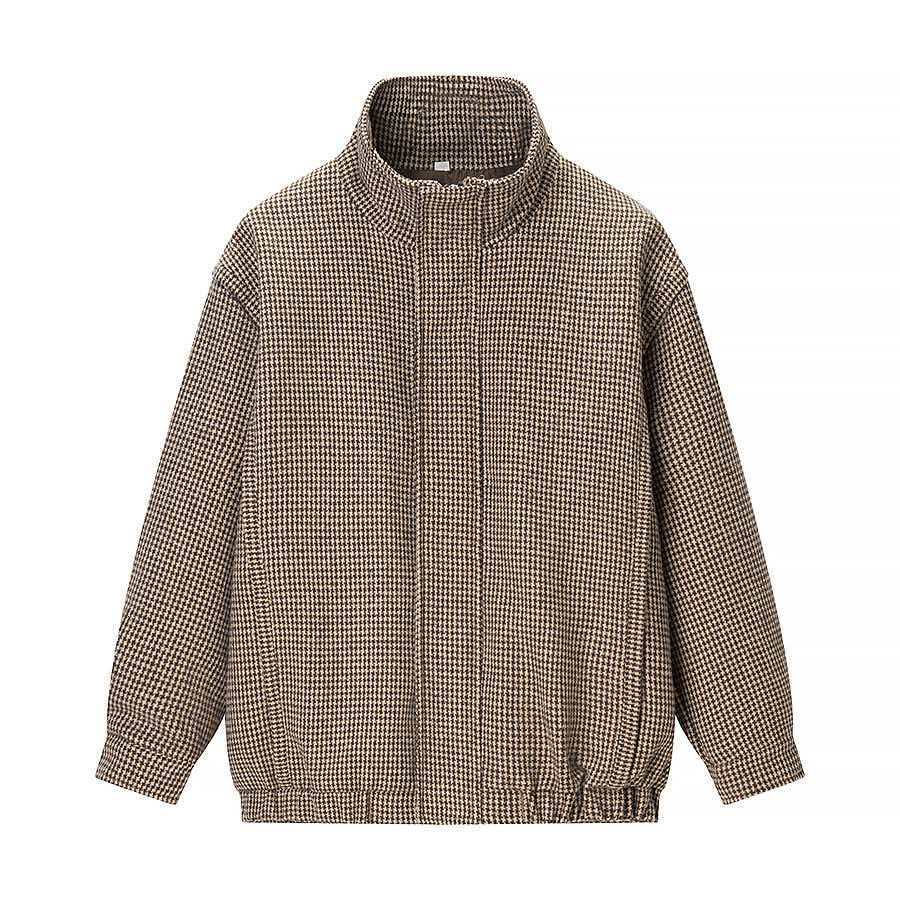 Veste de transition pour femmes avec un motif pied-de-poule moderne Chic & Stil