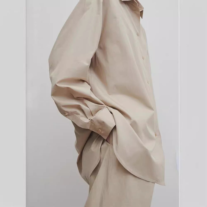 Pantalons larges et élégants taille haute pour femmes avec plis classiques Chic & Stil
