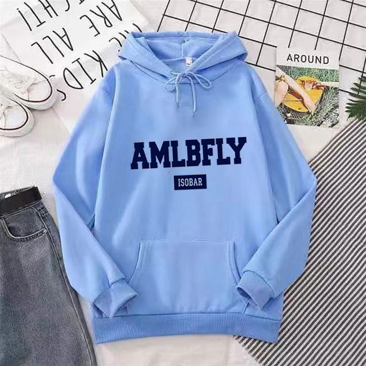 Women's hoodie with fashionable print Chic & Stil