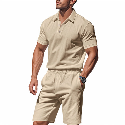 Tenue de loisirs pour hommes avec polo et shorts Lune London