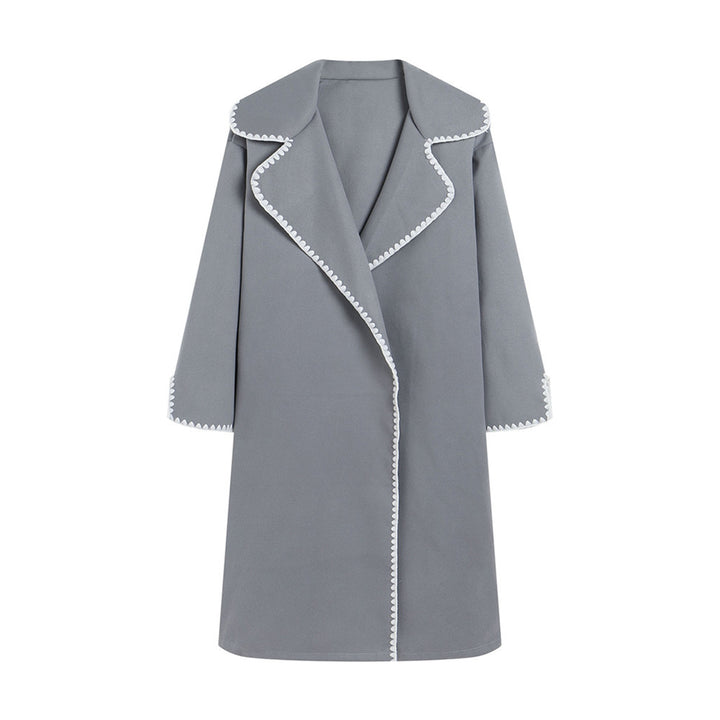 Women’s Trendy Transitional Blazer with Decorative Edges Lune London