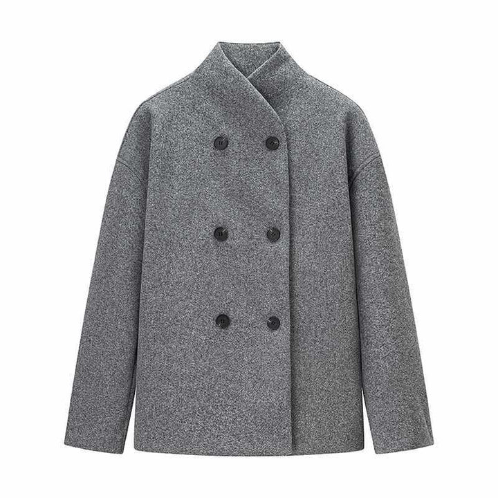 Lune London Elegant double-breasted transition jacket for women