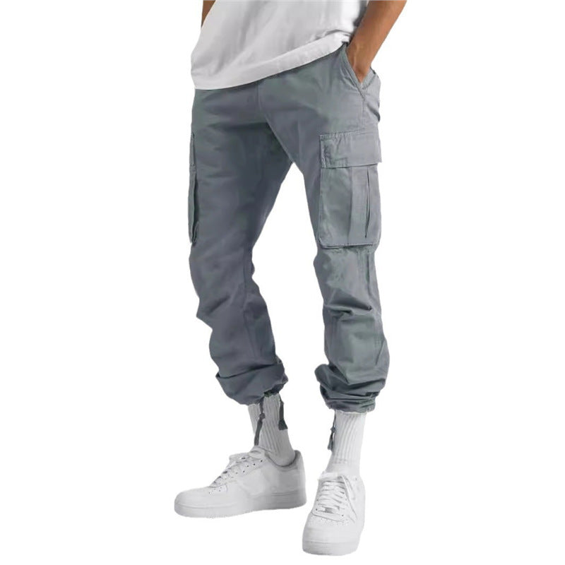 Men's cargo pants with multifunctional pockets and relaxed fit Lune London