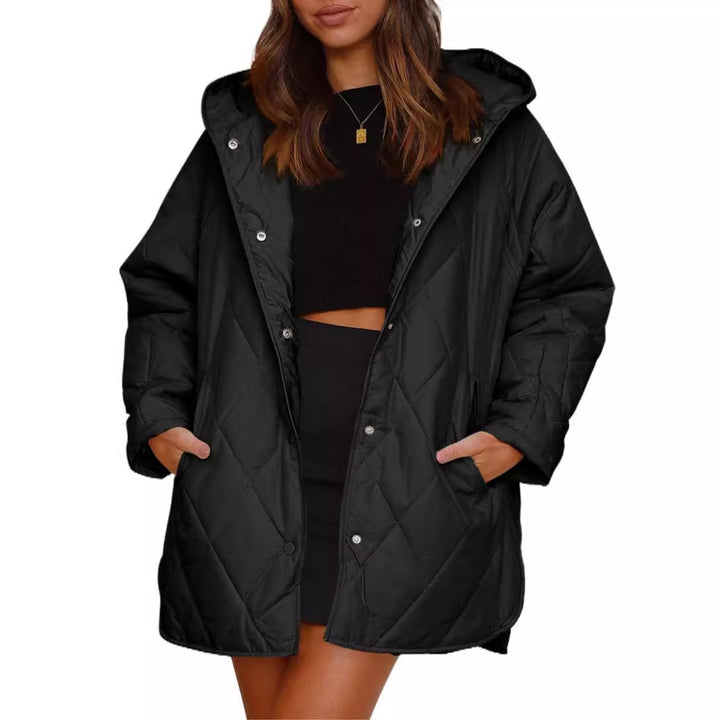 Veste d'hiver matelassée pour femmes avec capuche Chic und Stil