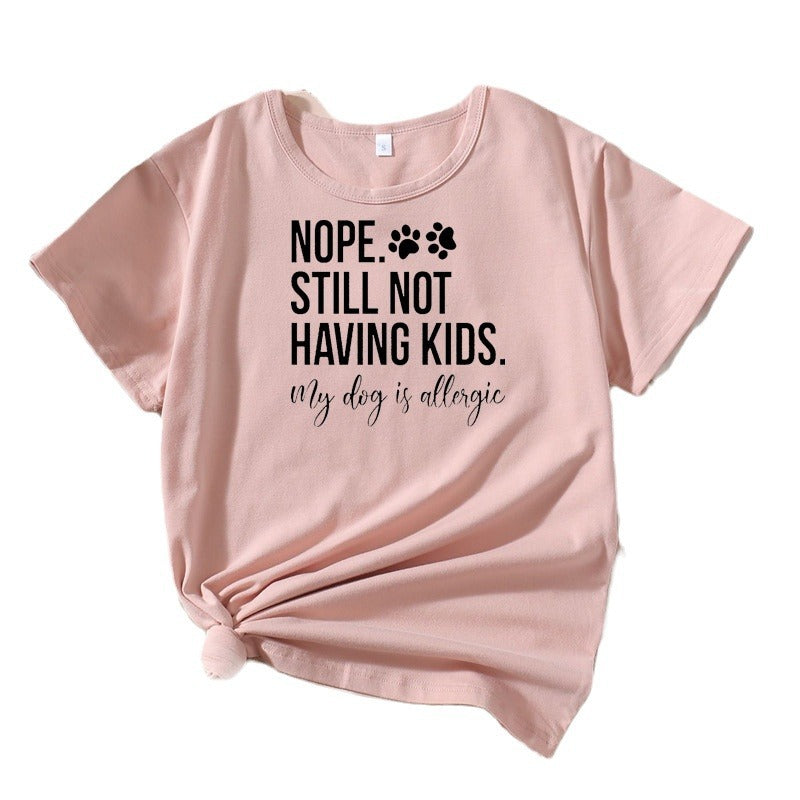 Women Funny Graphic T-Shirt for Animal Lovers Lune London