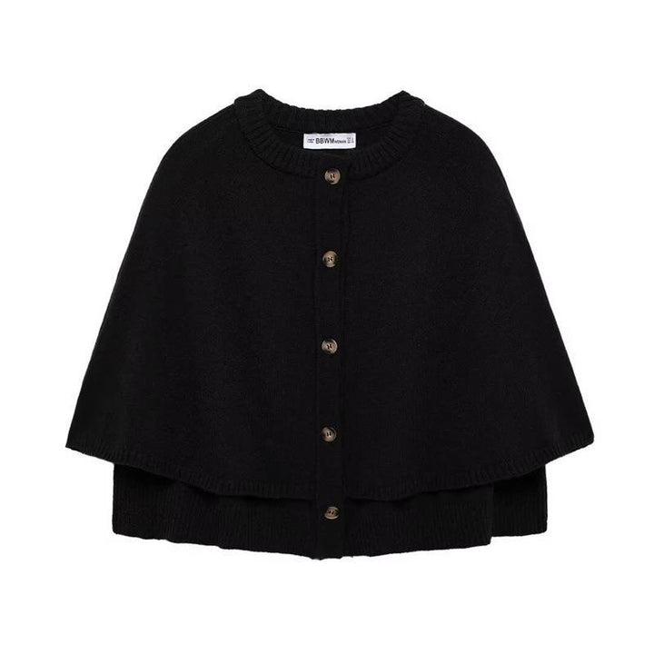 Ladies trendy poncho sweater Lune London