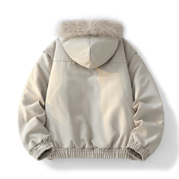 Lune London | Women's Camouflage Winter Jacket with Cozy Faux Fur Lining