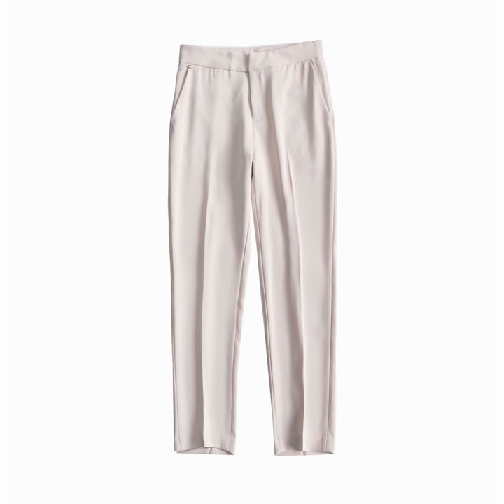 Pantalons chinos élégants pour femmes avec ceinture ajustable Chic & Stil