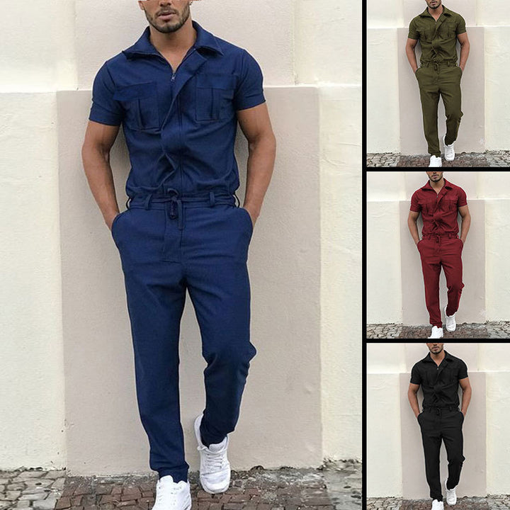 Ladies' jumpsuit with practical pockets and elastic waistband Lune London