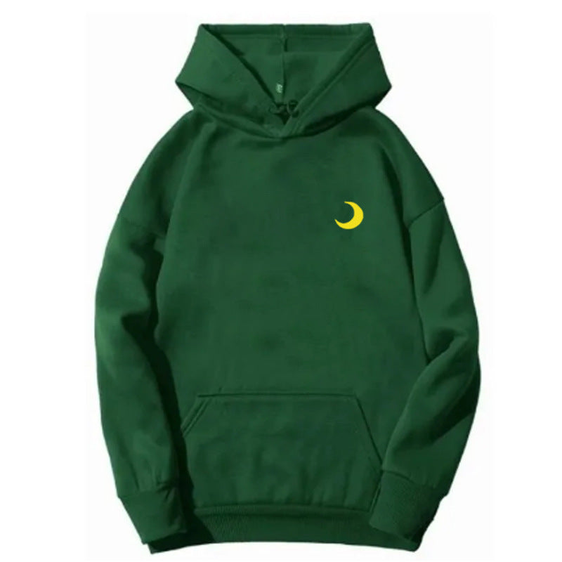 Women's hoodie with cute moon motif Chic & Stil