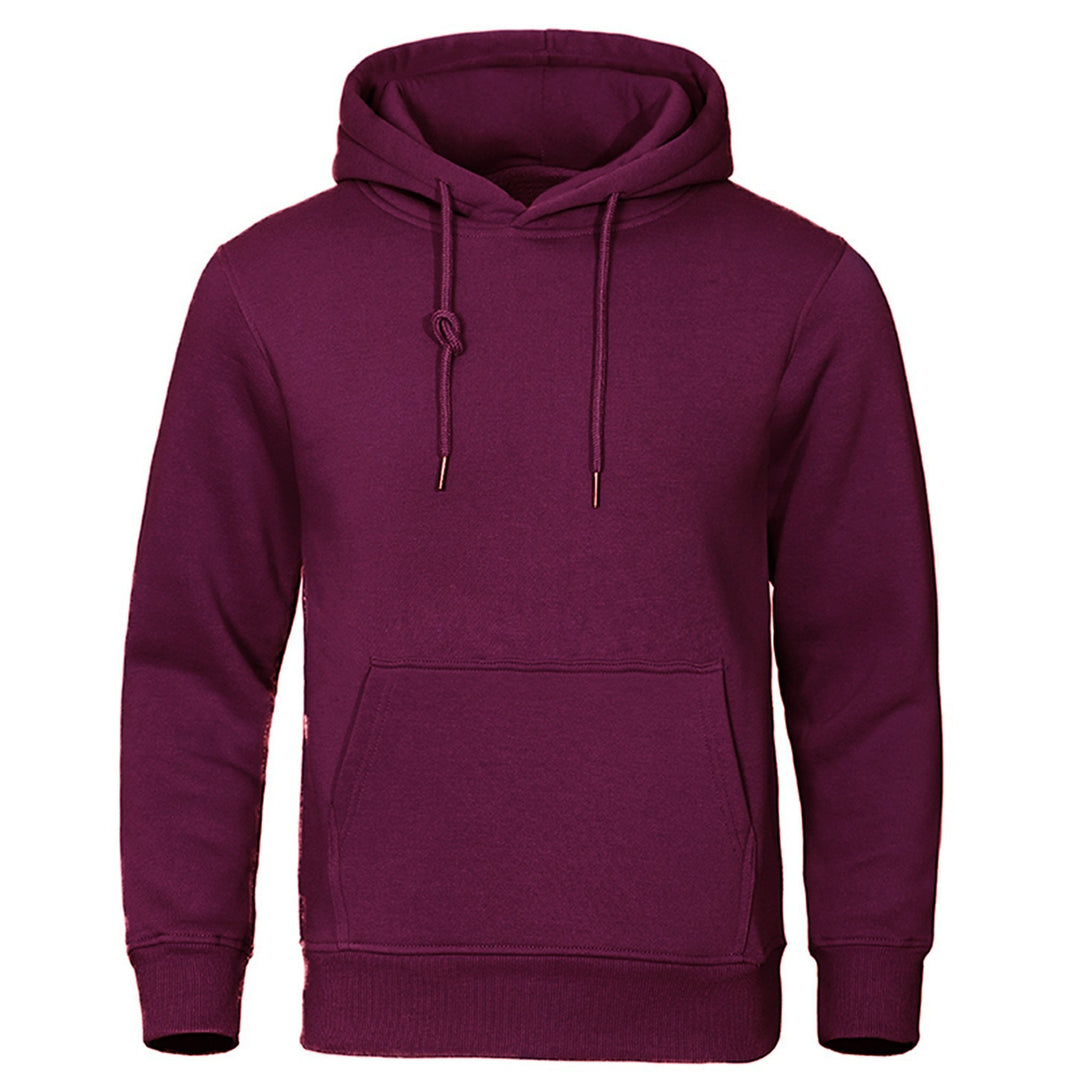 Men's hooded sweatshirt with soft inner lining and stylish details Lune London