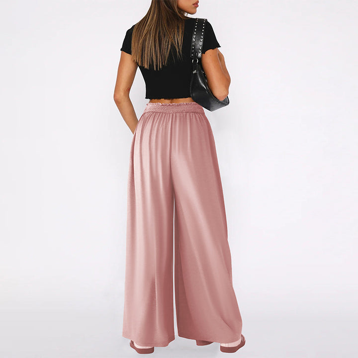 Women's Wide-Leg Palazzo Pants with High Waist Chic & Stil