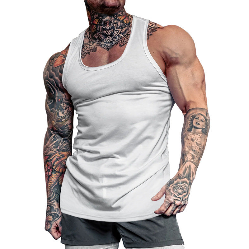 Muscle T-shirt for men in breathable fabric and elastic fit Lune London