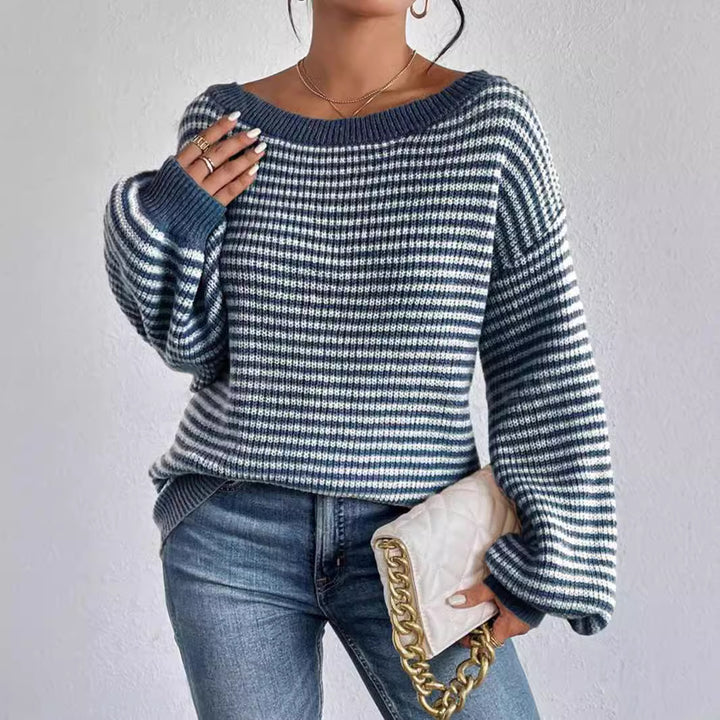 Ladies Oversized Knit Sweater Lune London