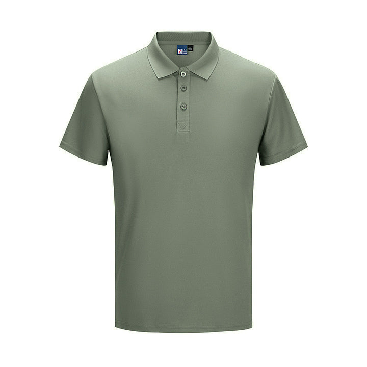 Men's sports polo in breathable functional material Lune London
