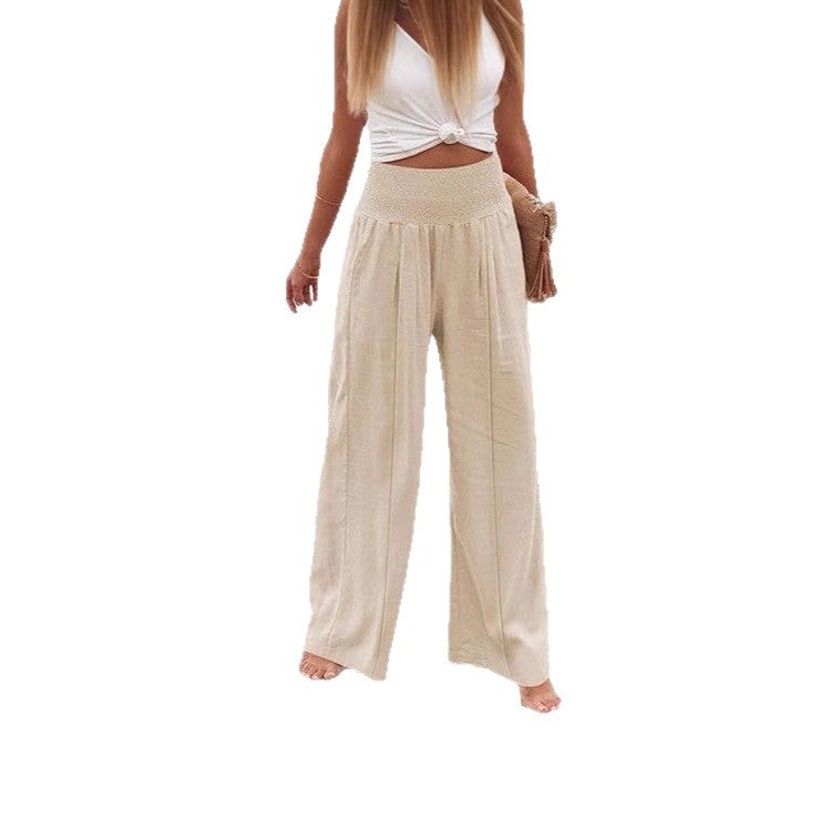 Ladies Wide Palazzo Pants Lune London