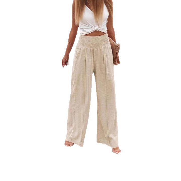 Ladies Wide Palazzo Pants Lune London