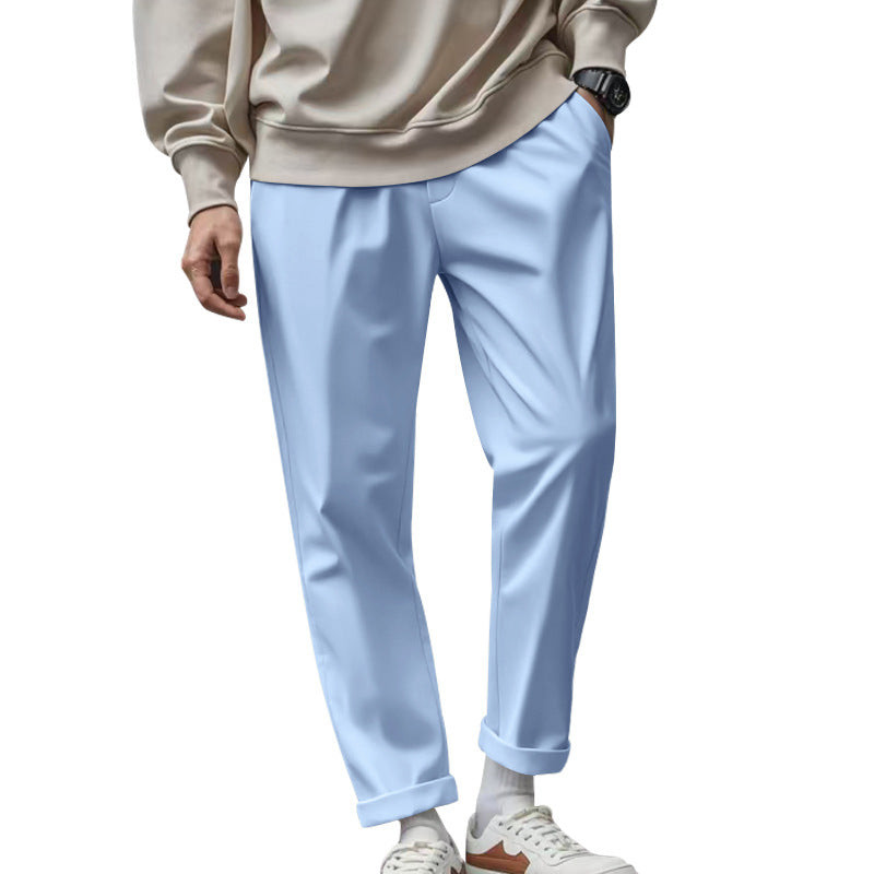 Elegant chino pants for men with a comfortable waist and a trendy cut Lune London