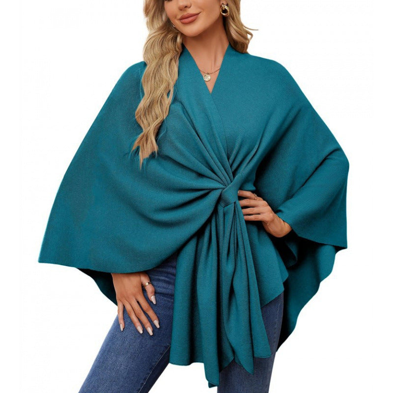 Trendy wrap coat for women with a chic and stylish design