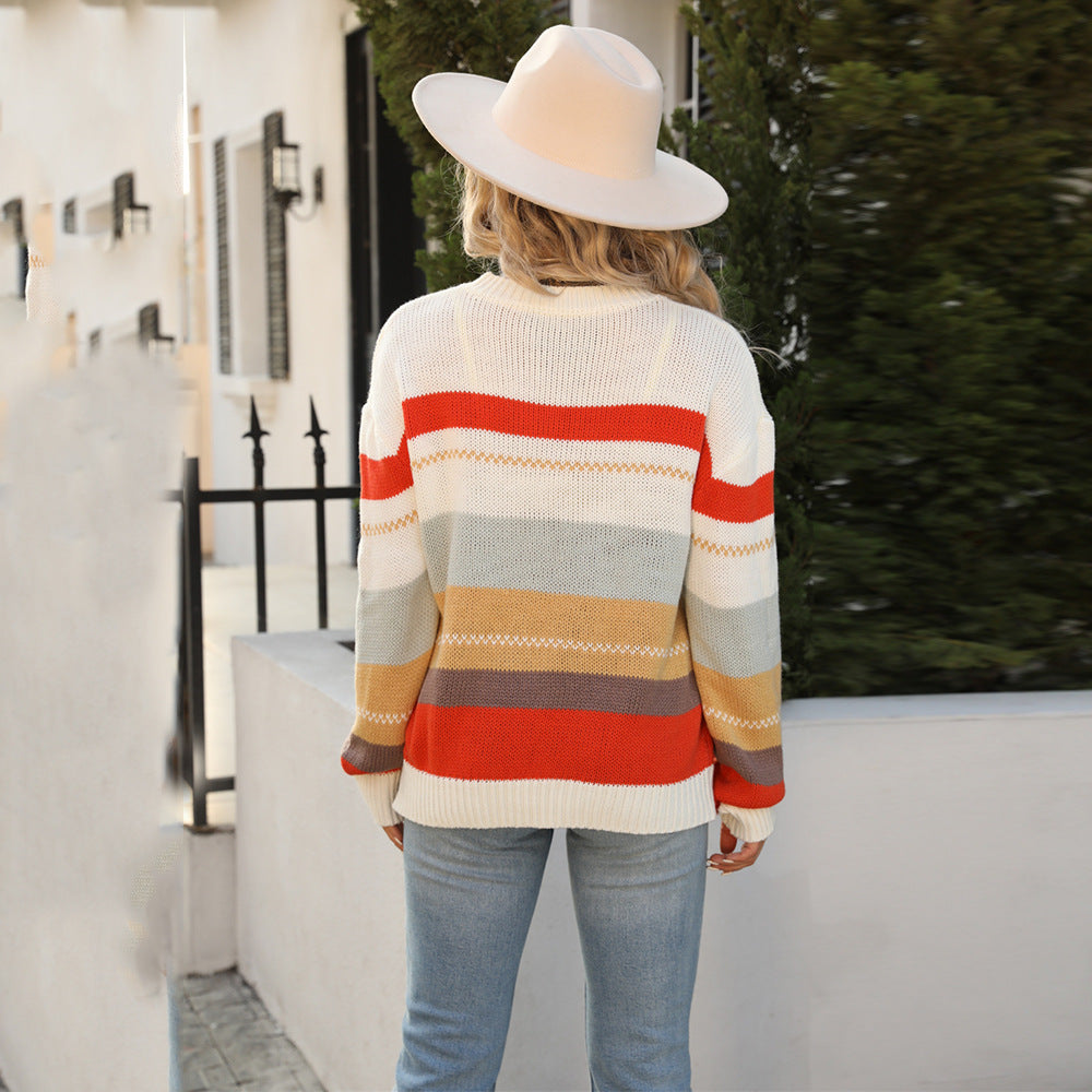 Pull tricoté à la mode pour femmes Chic & Stil