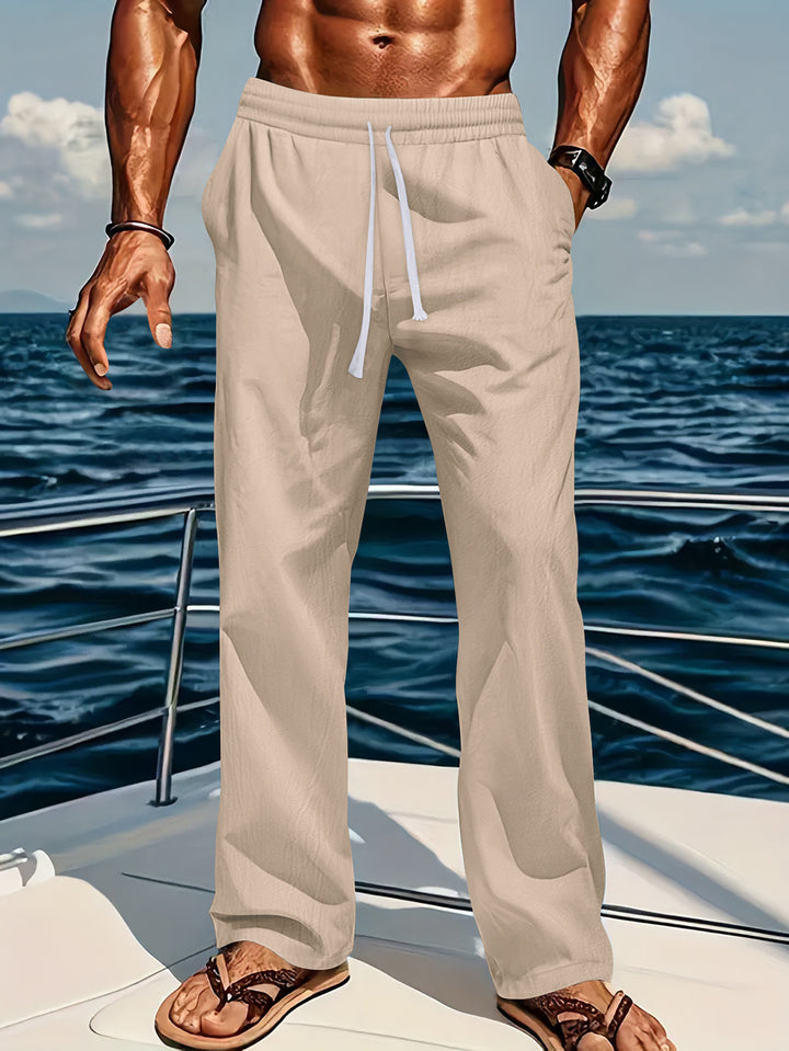 Men's comfortable leisure pants with elastic waist Chic & Stil