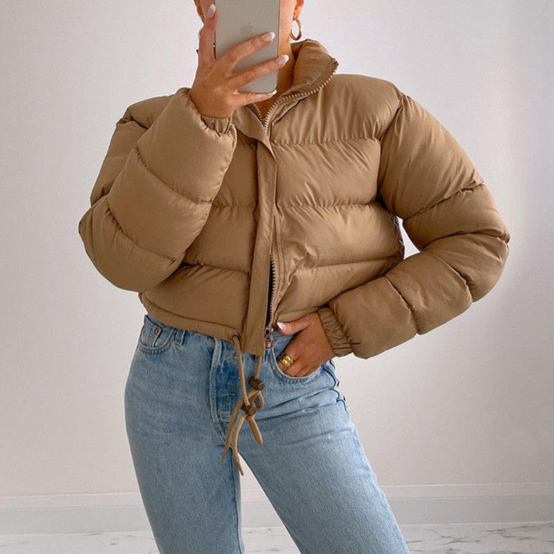 Ladies stylish, short cut padded jacket Lune London