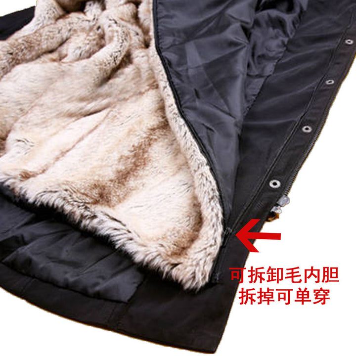 Ladies Outerwear Parka with adjustable drawstring and removable hood Lune London