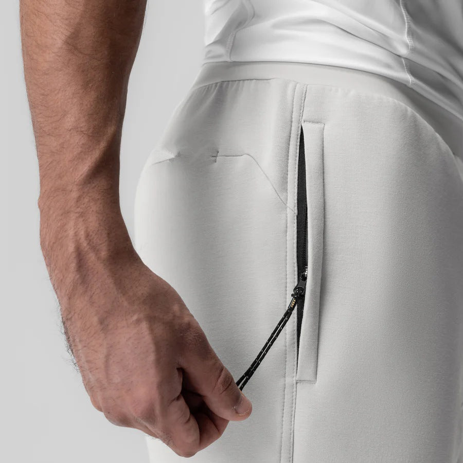 Sporty men's jogger pants with modern cut and practical pockets Lune London