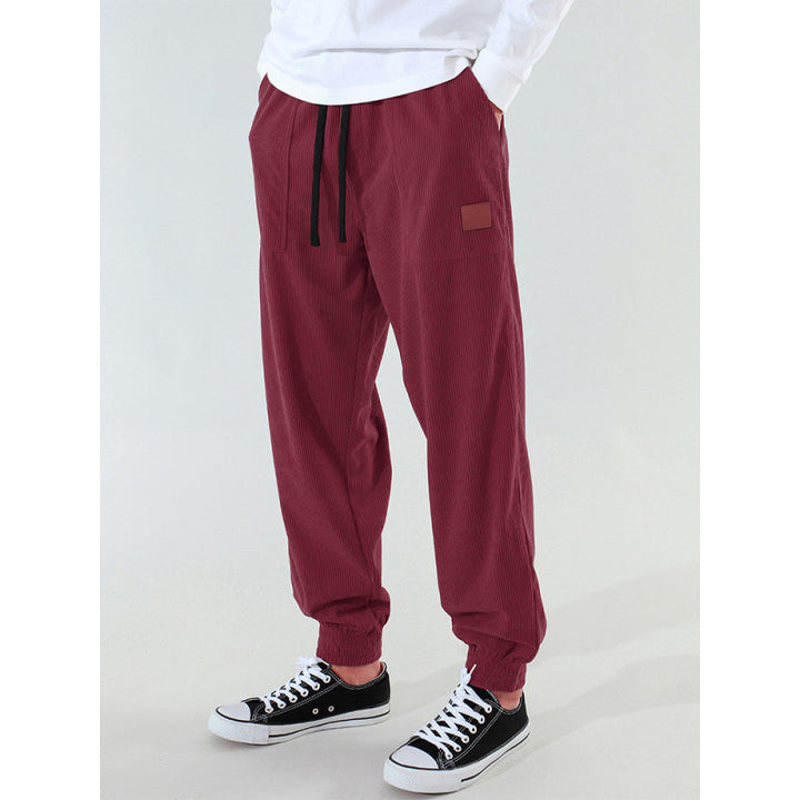 Comfortable casual pants for men with elastic waistband and relaxed fit Lune London