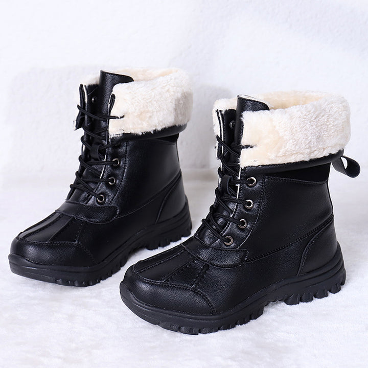 Women's winter boots lined with non-slip sole Lune London