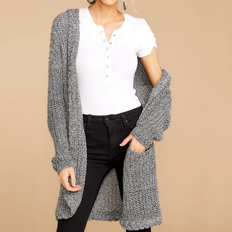 Women's cardigan with front opening and relaxed fit Lune London