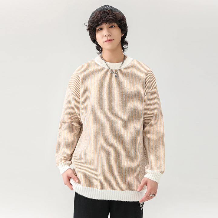 Men Thick Knit Sweater Lune London