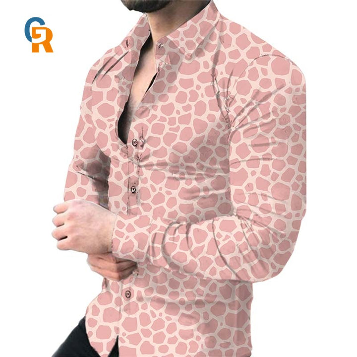 Shirt for men with a striking animal pattern Lune London