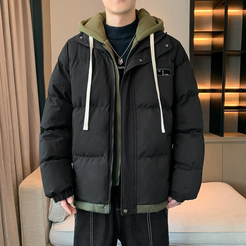 Warm padded jacket for women with removable hood and wind protection Lune London
