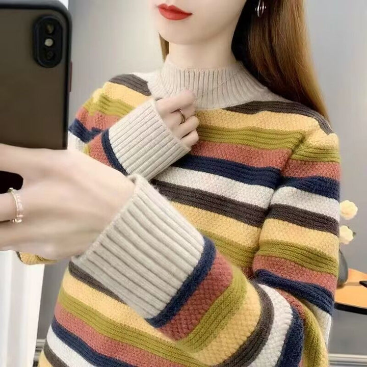 Pull confortable et élégant pour femmes avec motif texturé Chic & Stil