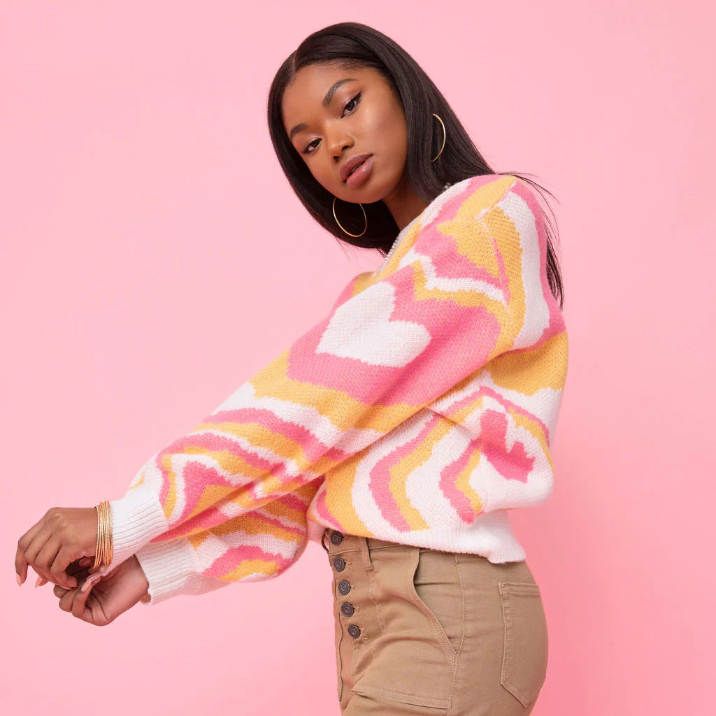 Women colorful sweater Lune London