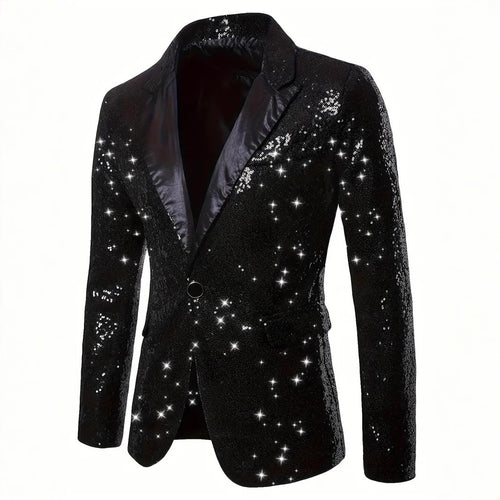 Elegant sequin jacket for men with a modern design Lune London