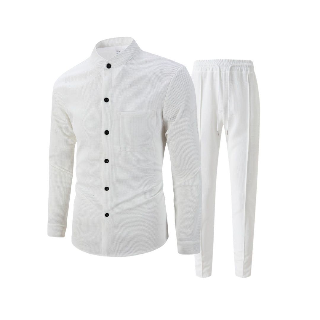 Comfortable nightwear for men with breathable top and elastic pants Lune London