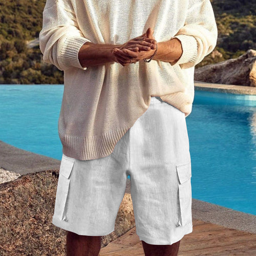 Casual cargo shorts for men with practical side pockets and comfortable fit Lune London
