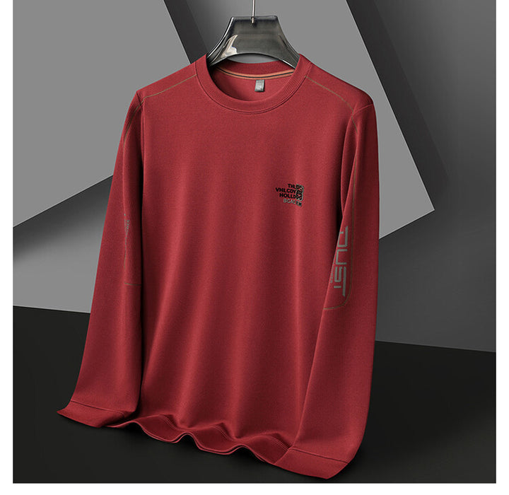 Men's sweatshirt with innovative breathable technology and a sporty chic design