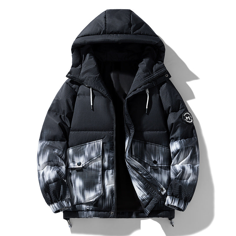 Trend winter jacket for men with practical pockets and hood Lune London