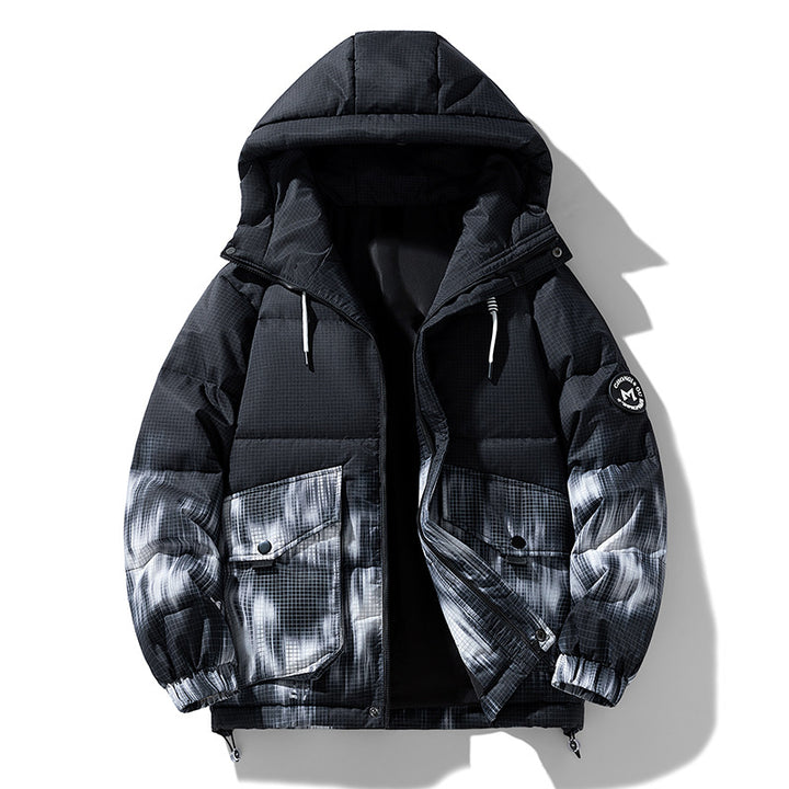 Trend winter jacket for men with practical pockets and hood Lune London