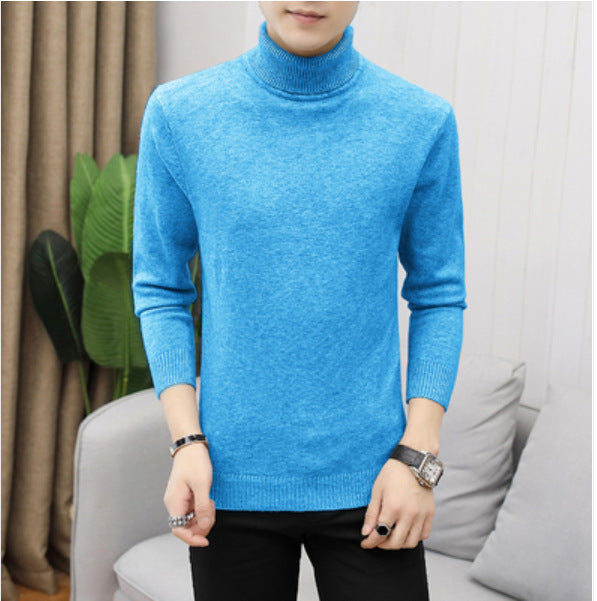 High-quality cotton turtleneck sweater for men Lune London