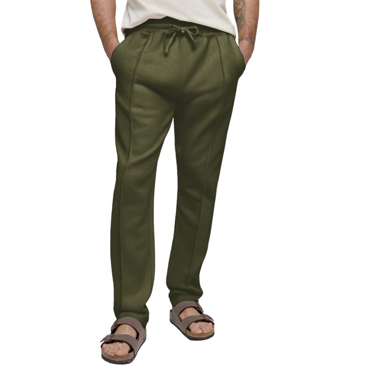Sport Leisure Pants for Men with Elastic Waist and Side Pockets Lune London