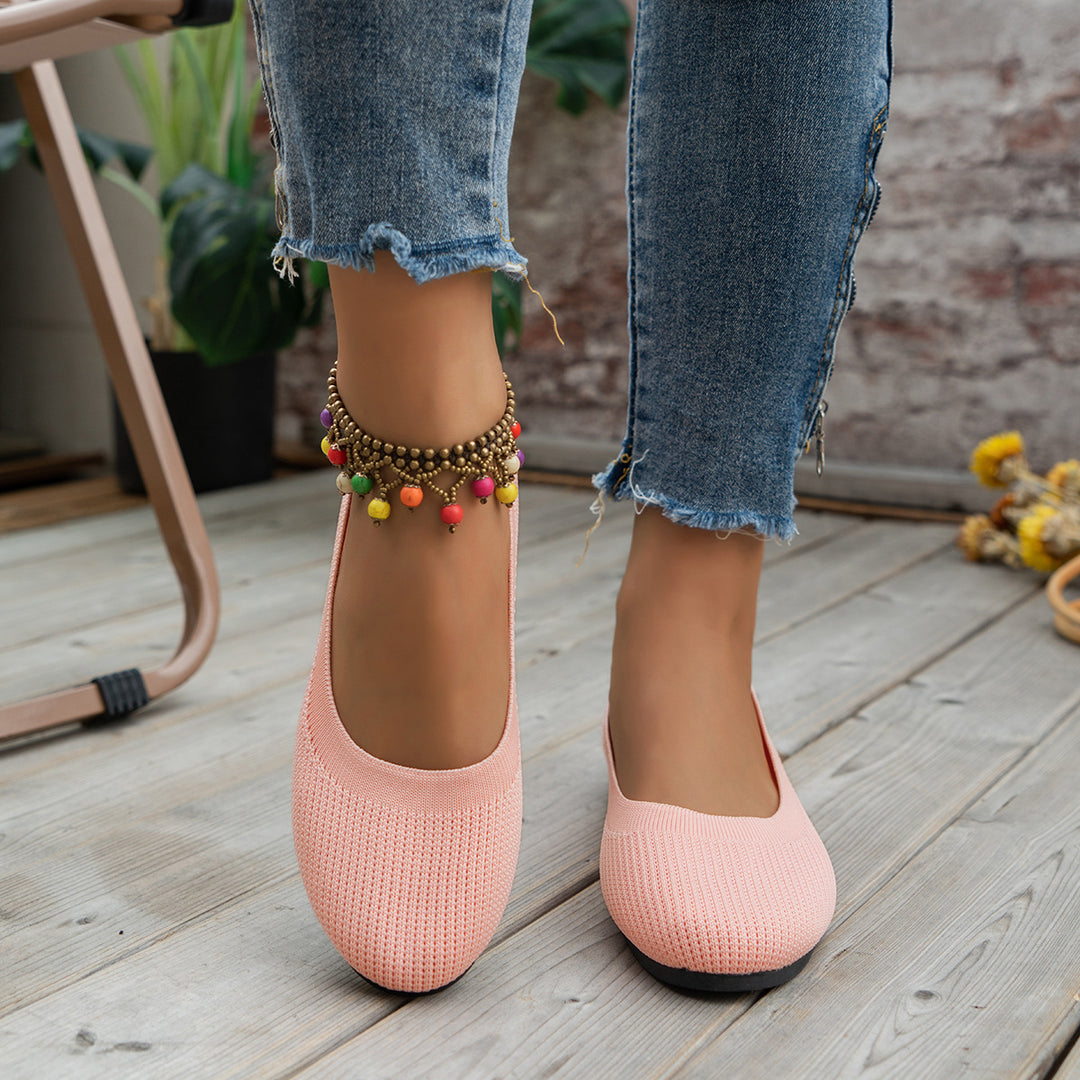 Elegant and comfortable ballerinas for ladies with breathable upper Lune London