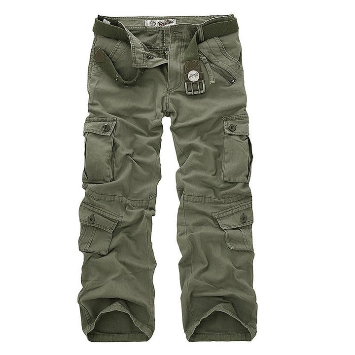 Lune London | Men's cargo pants with elastic waistband and versatile pockets