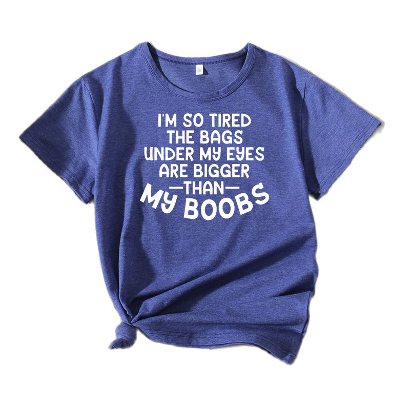 Ladies Leisure Humorous T-shirt Lune London