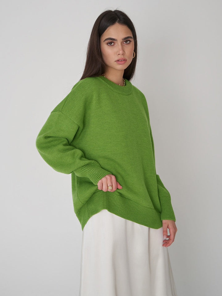 Women Comfortable Oversized Knit Sweater High Quality Lune London