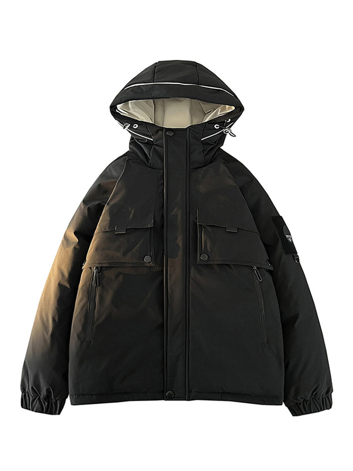 Men's outdoor technical jacket with practical pockets Lune London