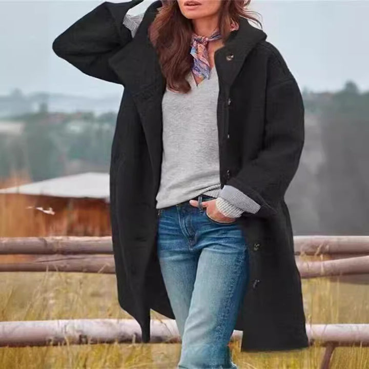 Ladies Chic Modern Wool Coat
